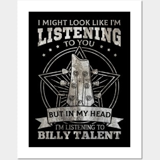 Billy Talent Posters and Art